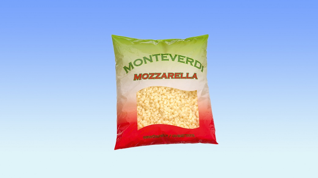 Mozzarella Monteverdi gewuerfelt 2kg H